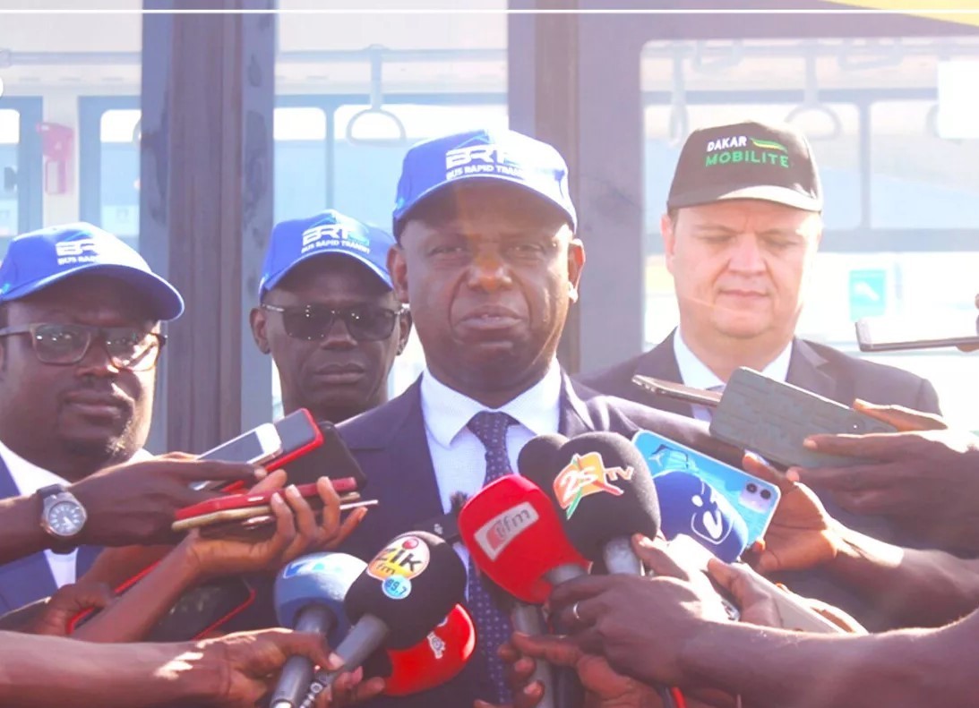 Flotte du BRT : Mansour Faye réceptionne 121 bus