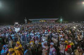 Kaolack: la jeunesse chante Macky