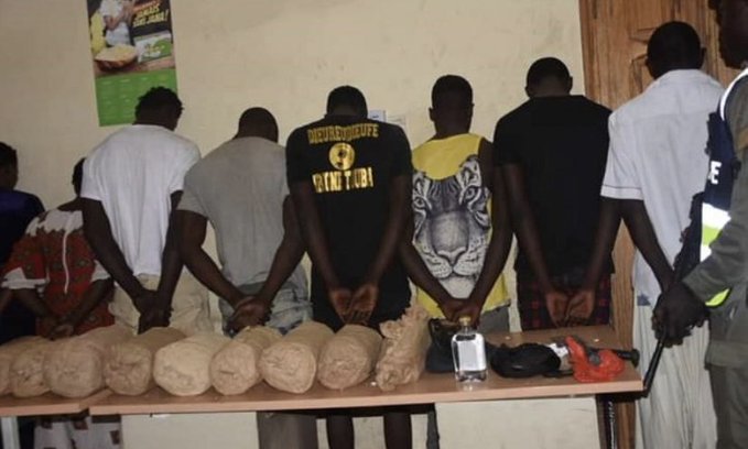 LUTTE CONTRE LA CRIMINALITE |150 KG DE DROGUE SAISIS ET 79 INDIVIDUS INTERPELLES PAR LA GENDARMERIE