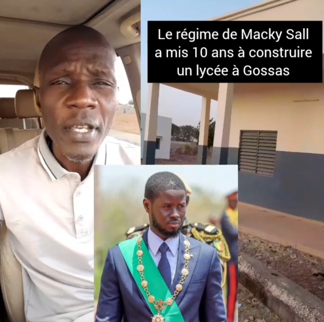 Alerte: Le régime de Macky Sall a mis 10 ans à construire un lycée à Gossas!