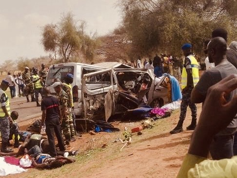 Tragique Collision entre un Minibus et un Camion sur la Route Nationale 2 : 11 Morts et Plusieurs Blessés