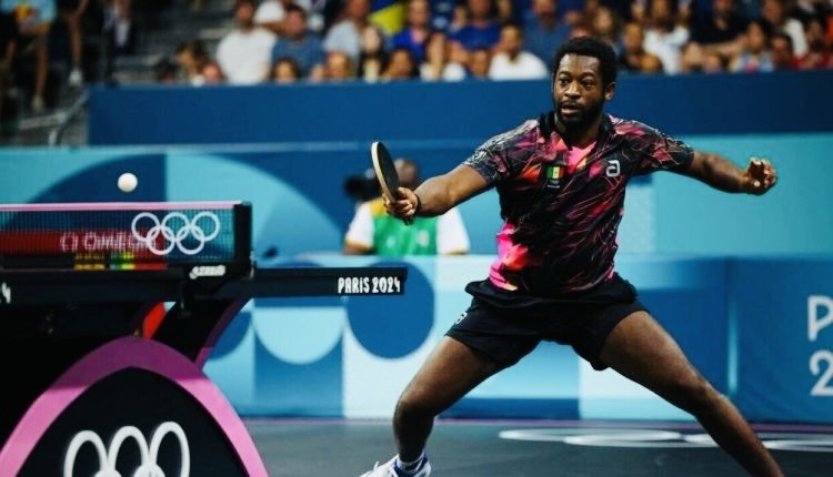 JO Paris 2024 : Ibrahima Diaw s&rsquo;incline en 32e de finale au tennis de table