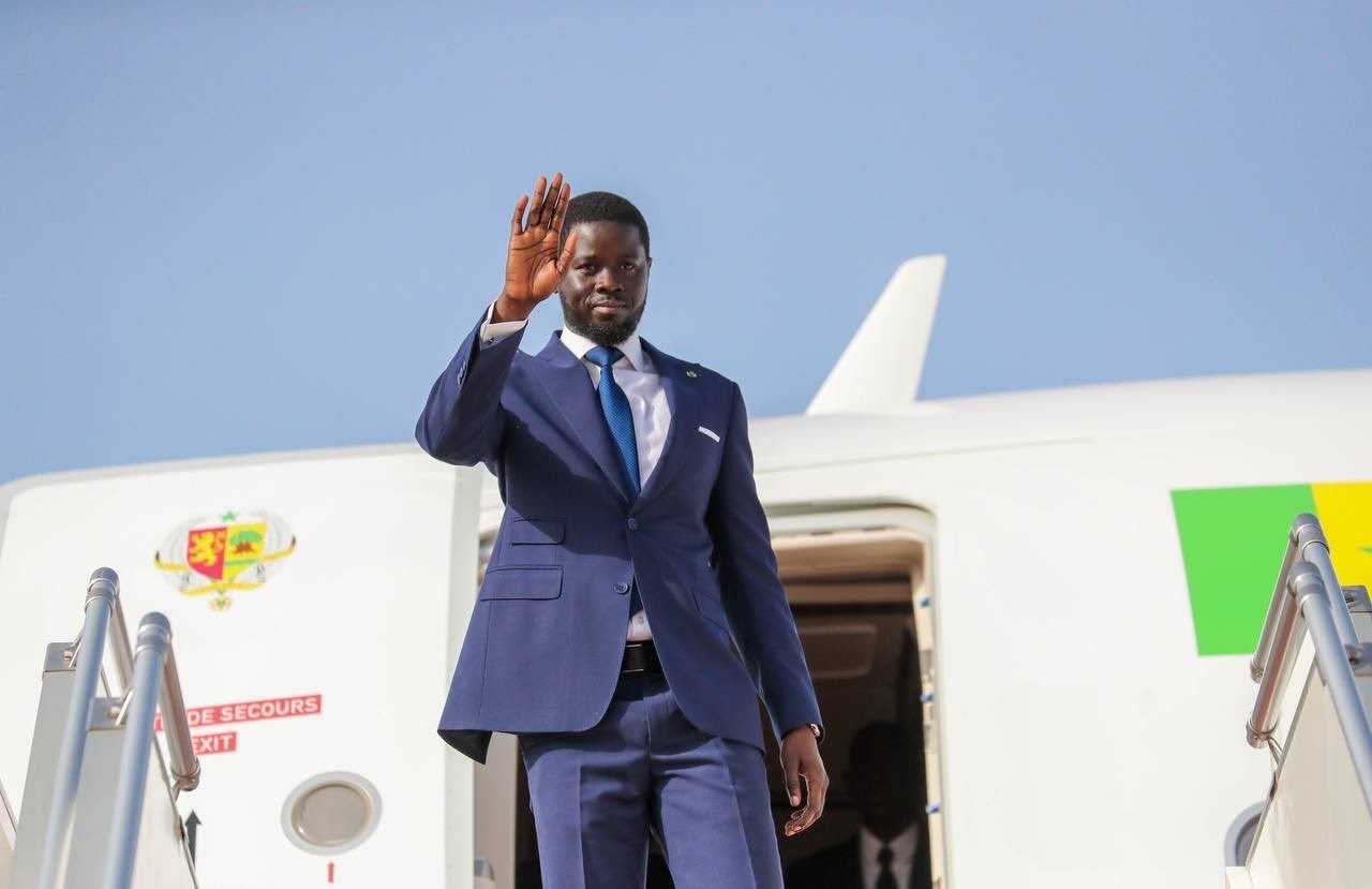 Le Président Diomaye en Mauritanie pour la prestation de serment du Président Ghazouani