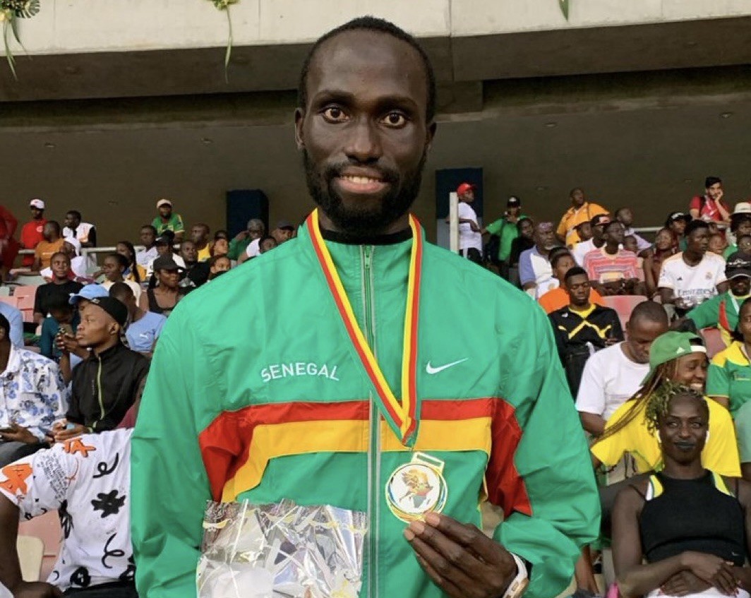 Cheikh Tidiane Diouf en demi-finale du 400 m aux JO Paris 2024
