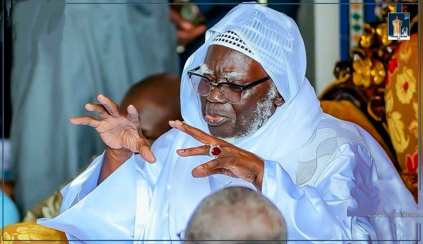 Magal de Touba 2024 : Projets ambitieux pour la Grande Mosquée et appel à la paix du Khalife général des Mourides