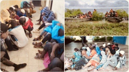 Lutte contre l&rsquo;émigration clandestine : 453 migrants et passeurs arrêtés dans l&rsquo;opération « Djoko »Titre optimisé :