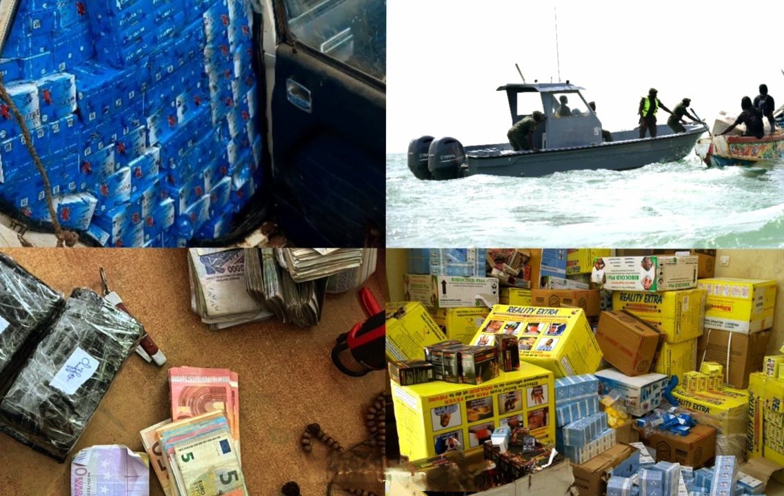 Douanes sénégalaise  : Plus de 620 millions de francs CFA en médicaments et devises saisis à travers le Sénégal