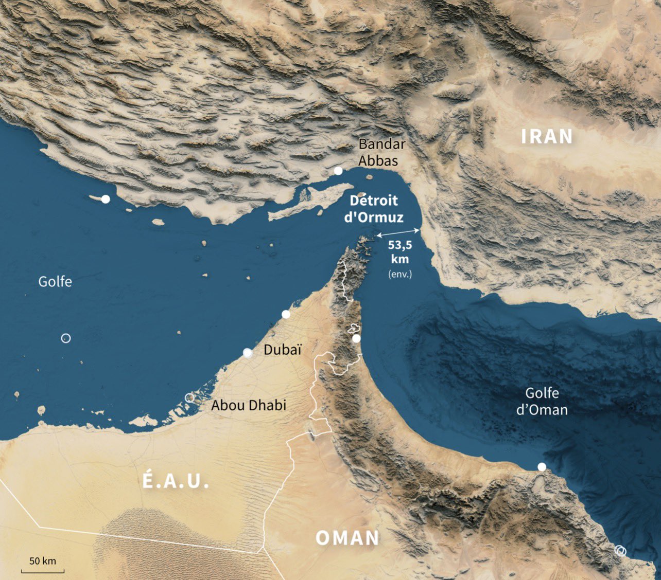 Détroit d’Hormuz : les Gardiens de la Révolution annoncent un blocus et refoulent des navires