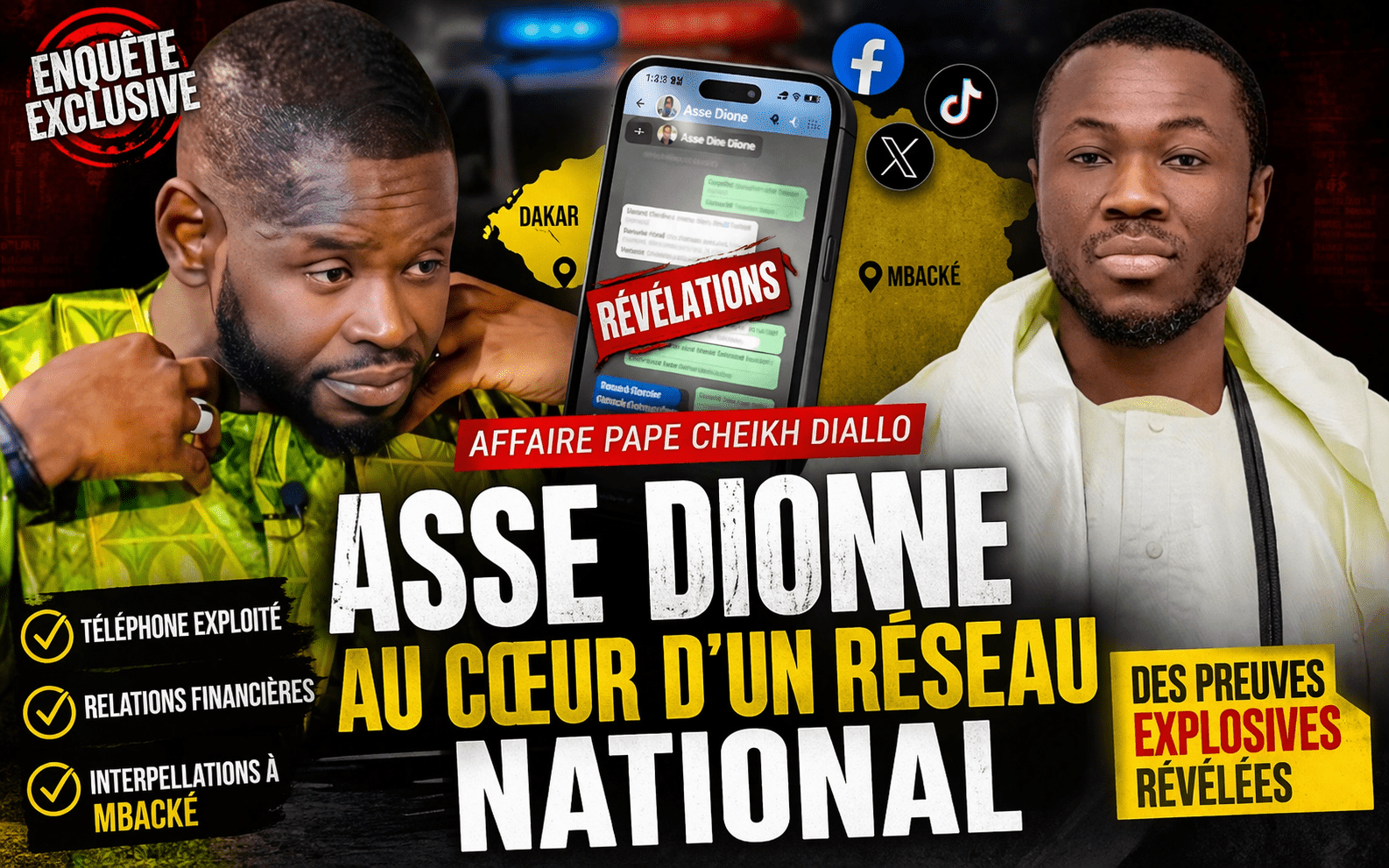 Affaire Pape Cheikh Diallo : Asse Dione au cœur d’un réseau national, les révélations explosives du téléphone