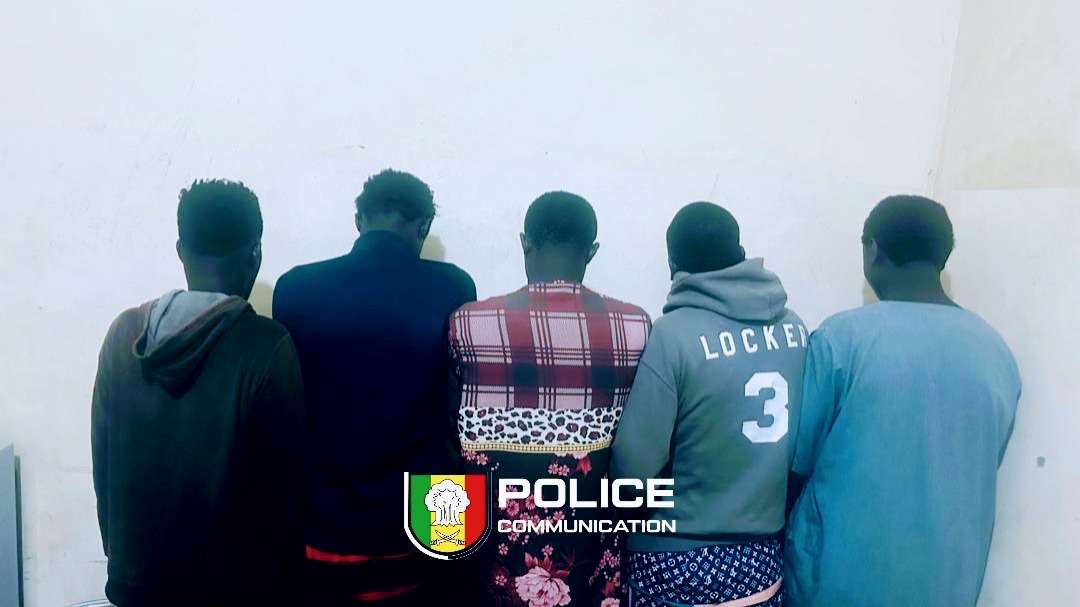 Actes contre-nature et mise en danger de la vie d’autrui: 5 individus interpellés à Yeumbeul Sud