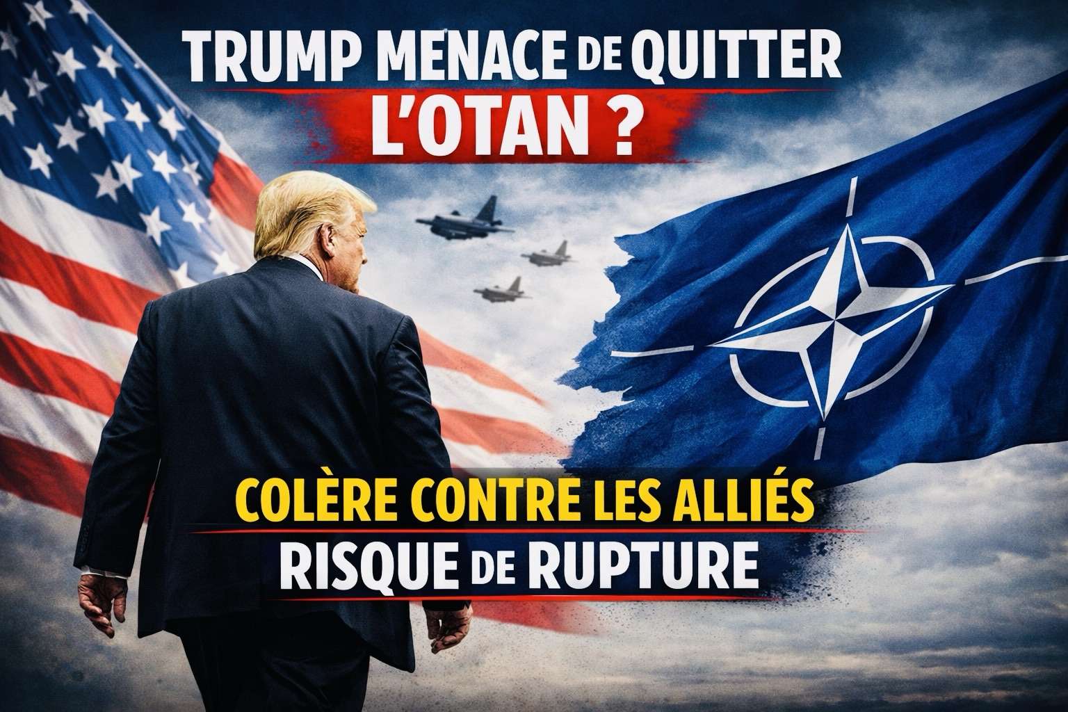 Trump menace de quitter l’OTAN : une fracture ouverte avec les alliés