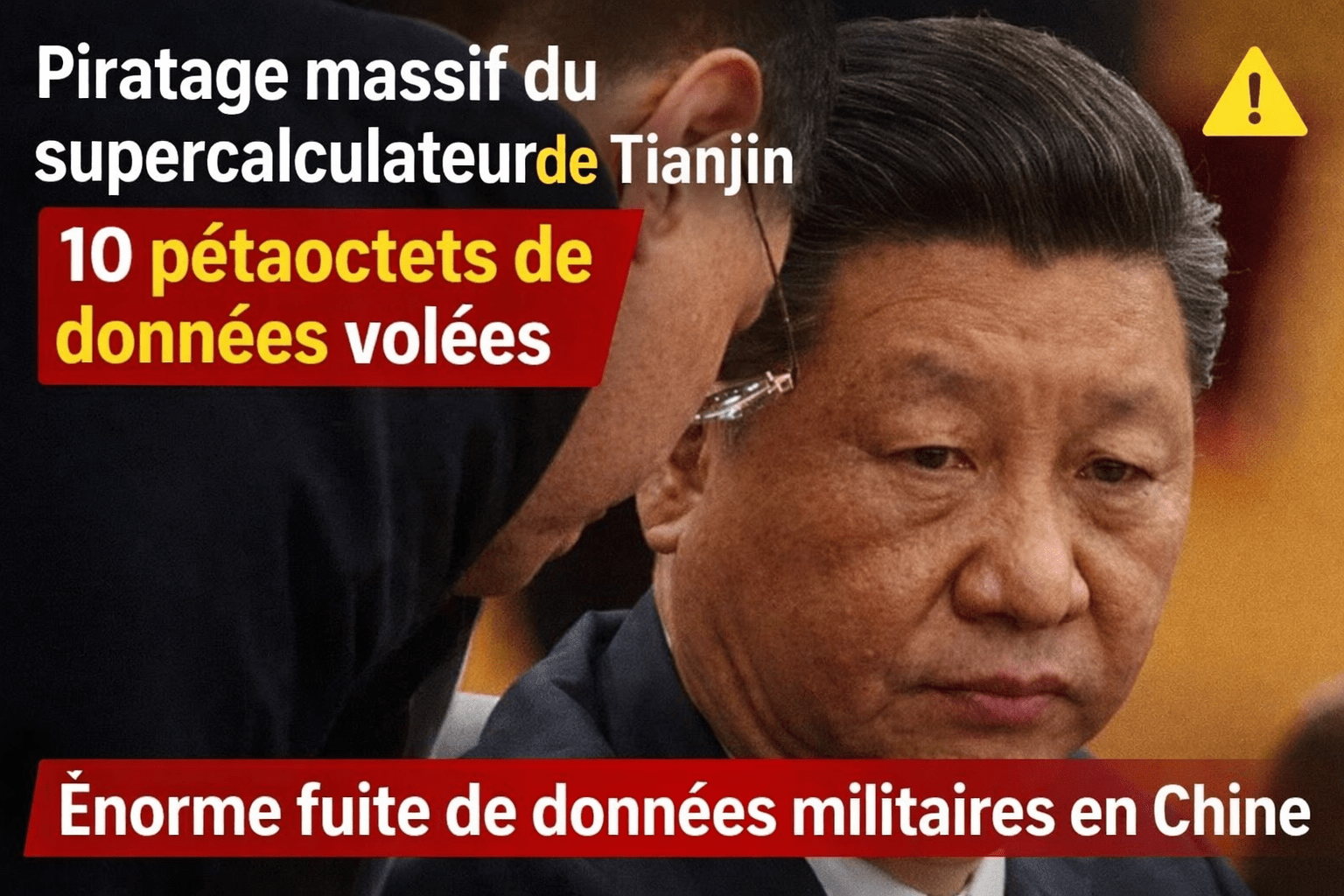 Piratage massif du supercalculateur de Tianjin : la Chine face à une fuite historique