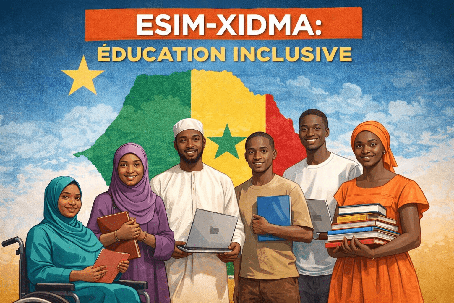 Sénégal : Lancement du projet ESIM‑XIDMA pour une éducation inclusive