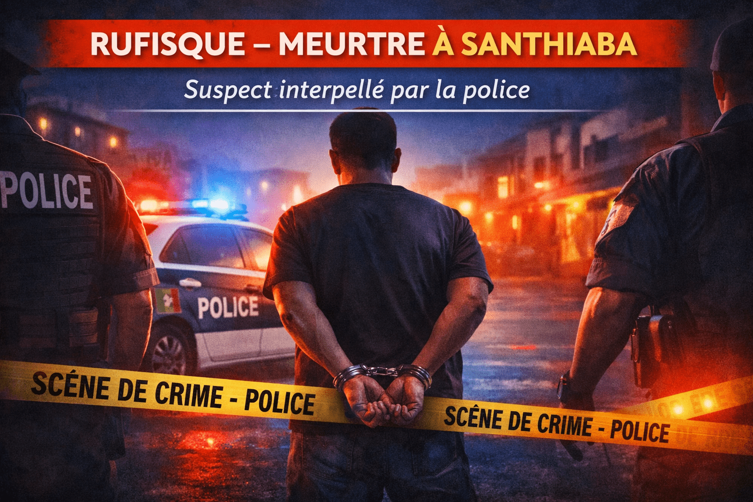 Rufisque – Meurtre à Santhiaba : le suspect interpellé par la police