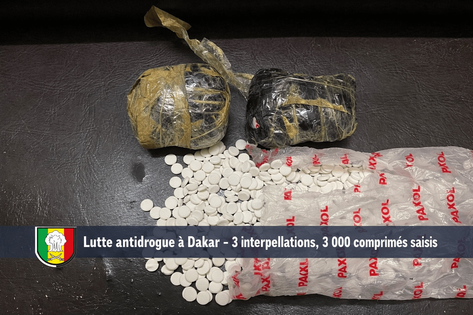 Lutte contre le trafic de drogue : la Sûreté Urbaine de Dakar démantèle un réseau de Tramadol