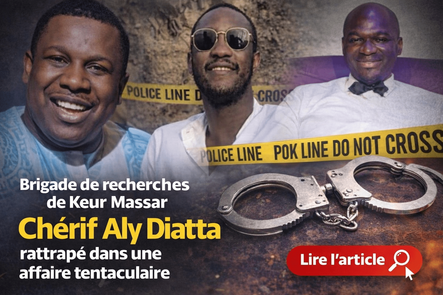 Arrestation choc de Chérif Aly Diatta dans l’enquête tentaculaire de Keur Massar : les preuves accablantes de l’élu
