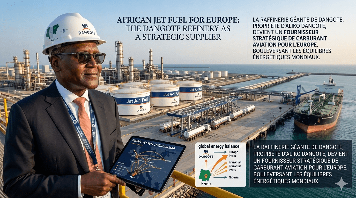 Dangote : la méga-raffinerie nigériane qui alimente désormais l’Europe en carburant aviation